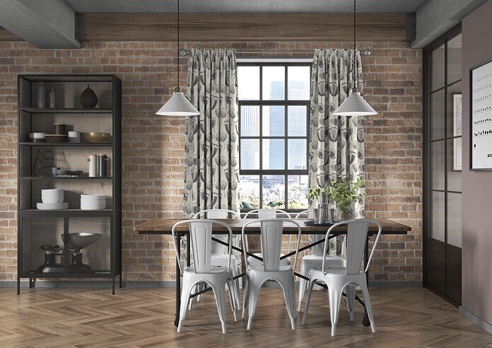 Helix, Grey - Made to Measure Curtains - Image 5